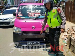 Sat Lantas Polres Gowa, Tilang Pengemudi Kendaraan Berplat Palsu