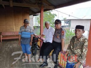 Silaturahmi Kapolsek Tompobulu Polres Gowa Temui Tokoh Masyarakat Desa Bontobuddung, Ini Tujuannya