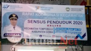 Kanit Sabhara Polsek Tompobulu Polres Gowa Hadiri Rapat Koordinasi Sensus Penduduk 2020