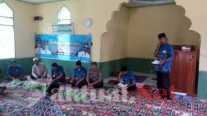 Kapolsek Tompobulu Polres Gowa, Hadiri Jumat Ibadah Pencerahan Qalbu di Desa Rappolemba
