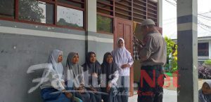 Bhabinkamtibmas Kelurahan Tamallayang Bontonompo Gowa Himbau Pelajar Bijak Menggunakan Medsos