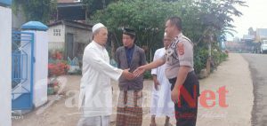 Bhabinkamtibmas Polsek Tompobulu Sambang Tokoh Agama Sampaikan Pesan Kamtibmas