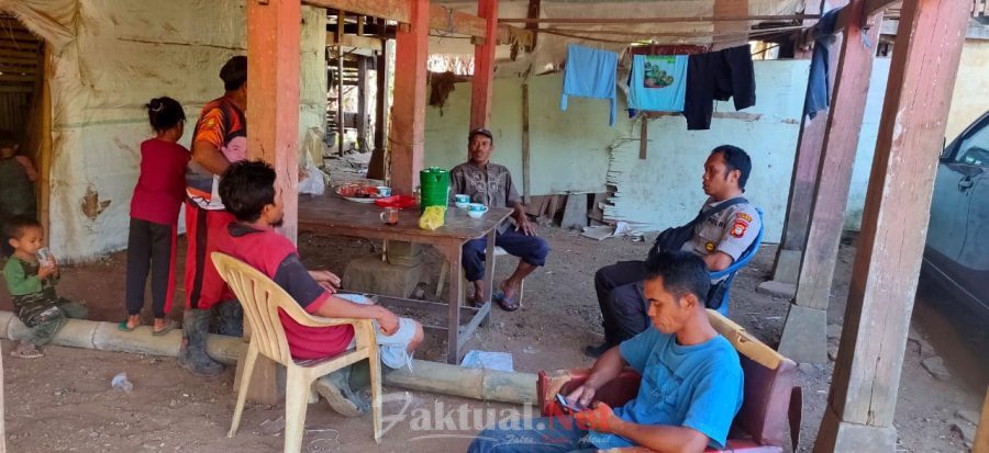 Beri Rasa Aman Dan Nyaman, Bhabinkamtibmas Manimbahoi Polres Gowa Intens Laksanakan Sambang ke Wilayah Binaannya