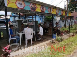 Coffee moorning Cara kapolsek Tinggimoncong Polres Gowa Menyambung Tali Silaturahmi Dengan Instansi Terkait