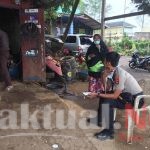 Kapolsek Tinggimoncong Polres Gowa Pantau Posko Pencegahan covid-19 Di Pintu Masuk kecamatan