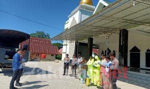 Bank Bahteramas dan Polres Butur “Gandeng Tangan” Lakukan Cegah COVID-19