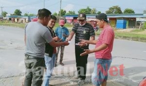 Bantu Cegah Corona, LAT Konsel Bagikan 500 Masker Gratis