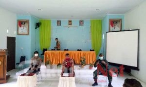 Satukan persamaan Persepsi Tentang Penanganan Dan Pencegahan Virus Covid19, Ini Yang Dilakukan Kapolsek Tinggimoncong Bersama Muspika Parigi