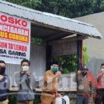 Cegah Penyebaran Covid-19, Bhabinkamtibmas Polsek Tompobulu Polres Gowa Pantau Posko Tim Tanggap Covid-19 di Daerah Perbatasan