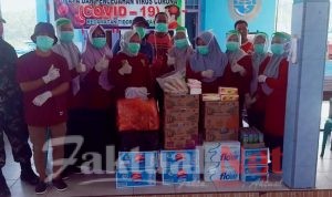Hj. Rahmawati Salurkan Bantuan Untuk Petugas Medis Di Tidore