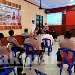 Kapolres Gowa Sosialisasikan Rencana Pelaksanaan PSBB Ke Pejabat Utamanya