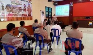 Kapolres Gowa Sosialisasikan Rencana Pelaksanaan PSBB Ke Pejabat Utamanya