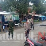 H-4 PSBB di Kabupaten Gowa, Personil Gabungan TNI-POLRI Perketat Jalur Perbatasan Gowa Jeneponto