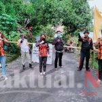 Pemuda Pancasila Dan Orari Ikut Jaga Portal Batas Wilayah