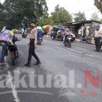 Menjelang PSBB Kabupaten Gowa, Personil Polsek Tinggimoncong Aktif Melaksanakan Sosialisasi