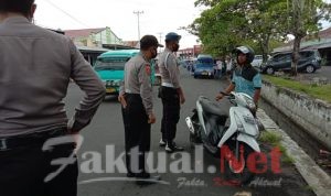 Cegah Penyebaran Covid-19, Polres Tikep Lakukan Penertiban Penggunaan Masker