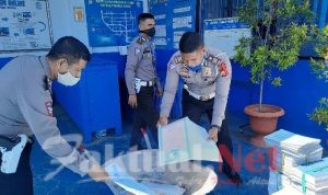 Hindari Penyalahgunaan SIM Bekas, Sat Lantas Polres Gowa Musnahkan Arsip Lama