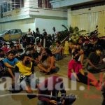 Masih Saja Bandel Di Masa PSBB, Ratusan Pemuda Digelandang Ke Mapolres Gowa