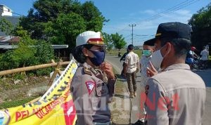 Pastikan Kelengkapan Posko, Sat Lantas Polres Gowa Cek Semua Pos Pengamanan