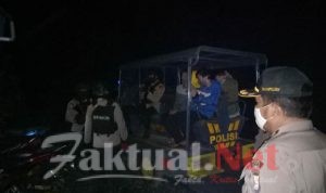 Langgar Aturan PSBB, Puluhan Remaja Di Gelandang Petugas Patroli Gabungan Polsek Tinggimoncong