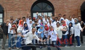 Komunitas Espiji 77 SMPN 1 Purwareja Klampok, Banjarnegara adakan Baksos Peduli Covid-19