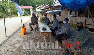 Pantau Posko Batas Kabupaten, Berikut Harapan Kapolsek Tompobulu Gowa