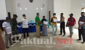 Pemdes Laea Telah Salurkan BLT DD Tahap I Untuk 24 KK