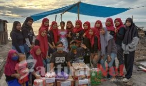 Ringankan Beban Korban Kebakaran, Remaja Gowa Official Salurkan Bantuan