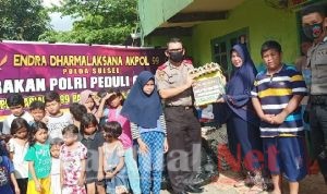 Dua Hari Jelang Idul Fitri “Akpol 99” Berbagi Sembako Buat Warga Gowa