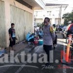 Awali Tugas, Kapolres Gowa Pantau Dapur Umum TNI/POLRI di Mapolres