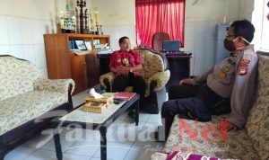 Temui Camat Tompobulu, Iptu Hasbullah Bahas Persiapan New Normal