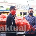 Petani Sayur Di Tombolo Pao Gowa Kembali Beri Bantuan Untuk Dapur Umum TNI/POLRI
