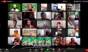 Unitomo Gelar Halal Bi Halal Virtual Bersama 10 Negara