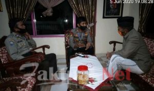 Jalin Silaturahmi Kapolsek Tinggimoncong Sambangi Pesantren Bukit Hidayah Malino