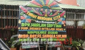 Pimpinan Redaksi Intelejen News Berpulang, Kapolres Gowa Ungkapkan Rasa Duka Cita