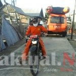 Aksi Heroik Ditunjukkan TRC Pos SAR Selayar Tembus Jalur Evakuasi Utama Menggunakan Kuda Besi