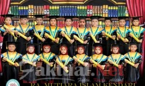 Penamatan Sekolah, TK Mutiara Islam Ikut Aturan Physical Distancing