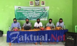 Pemerintah Desa Berutallasa Biringbulu, Apresiasi Pedamping Desa Atas Terlaksananya Pertemuan Rembuk Stunting