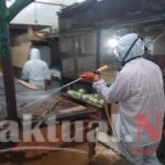 PD Pasar Kalibaru Disemprot Disinfektan