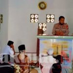 Lewat Safari Jumat, Kapolsek Tompobulu Polres Gowa Berikan Imbauan Kamtibmas