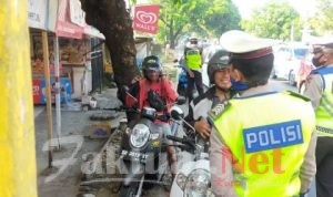 Hati-Hati Melintas Di Wilayah SatLantas Polres Gowa, Jika Tidak Menggunakan masker