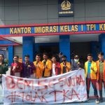 Tolak TKA, BEM UHO Tagih Pernyataan Sikap Kepala Imigrasi Kendari