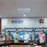 Bulog Gandeng PWI, Salurkan Bantuan Pangan Dampak Covid-19