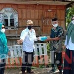 Pemerintah Kelurahan Cikoro Bersama Ketua TP PKK Bagikan 4000 Masker