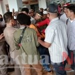 Demo Tolak Pengesahan RUU Omnibus Law,  Mahasiswa UHO Ricuh dengan Satpol PP