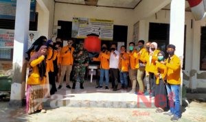 Tim 75 KKN Tematik Covid – 19 UHO, Edukasi Warga Lahundape (Kendari) dengan Wastafel Portable Mikrokontroler Arduino