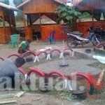 Balla Rewako Desa Borimasunggu Di kerja Secara Swadaya Bersama Aparat Desa dan Masyarakat