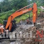 Tanah Milik Warga Nias Utara di Serobot Kontraktor Jembatan Sungai Lo’o Tanpa Izin