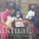 Kapolsek Tinggimoncong Dampingi Ketua Bhayangkari Laksanakan Bakti Sosial di Lengkese Manimbahoi