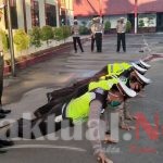 Tegas, Kasat Lantas Beri Sanksi Bagi Personil Yang Tidak Gunakan Tanda Pengenal